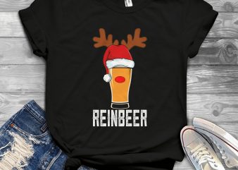 Reinbeer buy t shirt design
