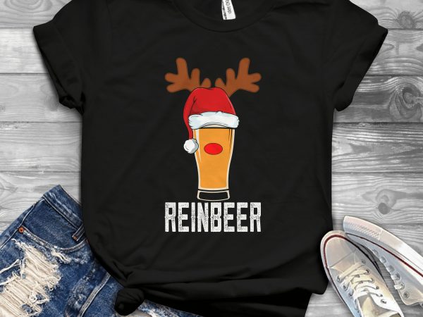 Reinbeer buy t shirt design