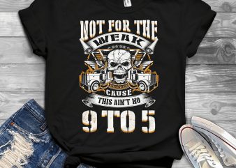 Funny Cool Skull Quote – T862 print ready vector t shirt design