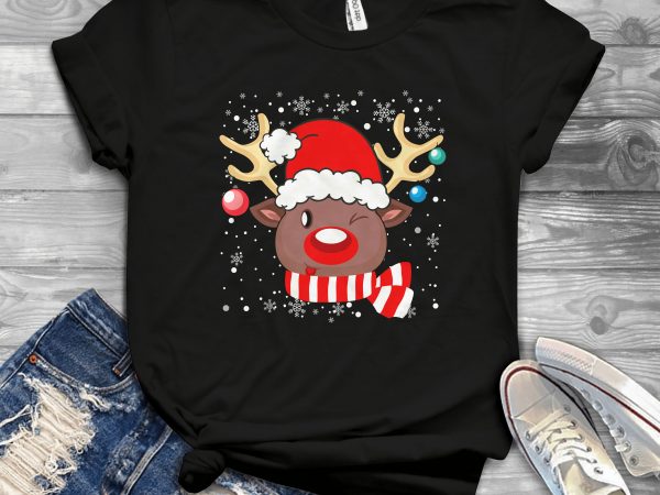 Reindeer shirt design png