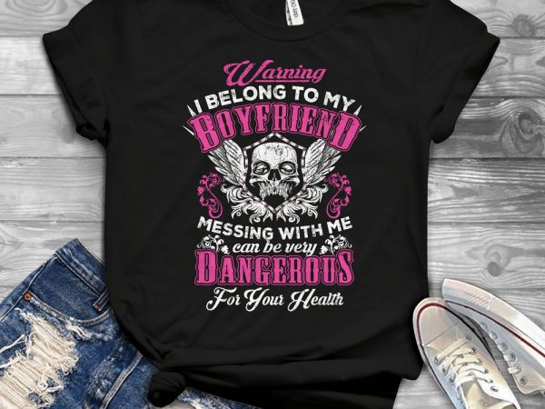 Funny cool skull quote – u907 print ready shirt design