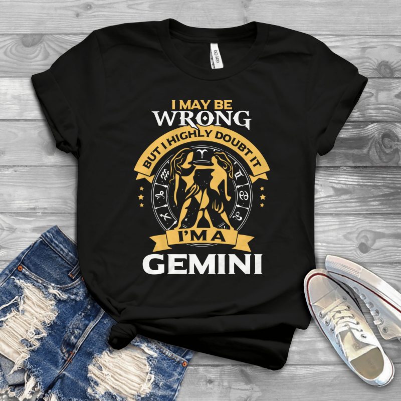 Birthday Zodiac Editable Design – 1067 vector t shirt design