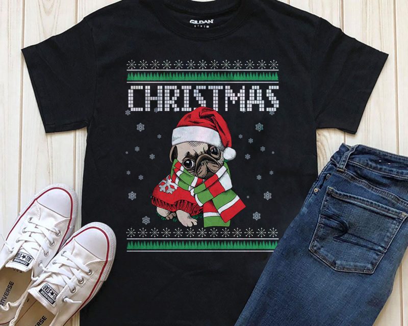 t-shirt vector Dog Cat Christmas Special Bundle - 48 Designs