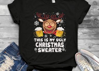 This is my ugly Christmas sweater t shirt design png