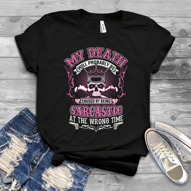 Funny Cool Skull Quote – 1080 t shirt designs for print on demand
