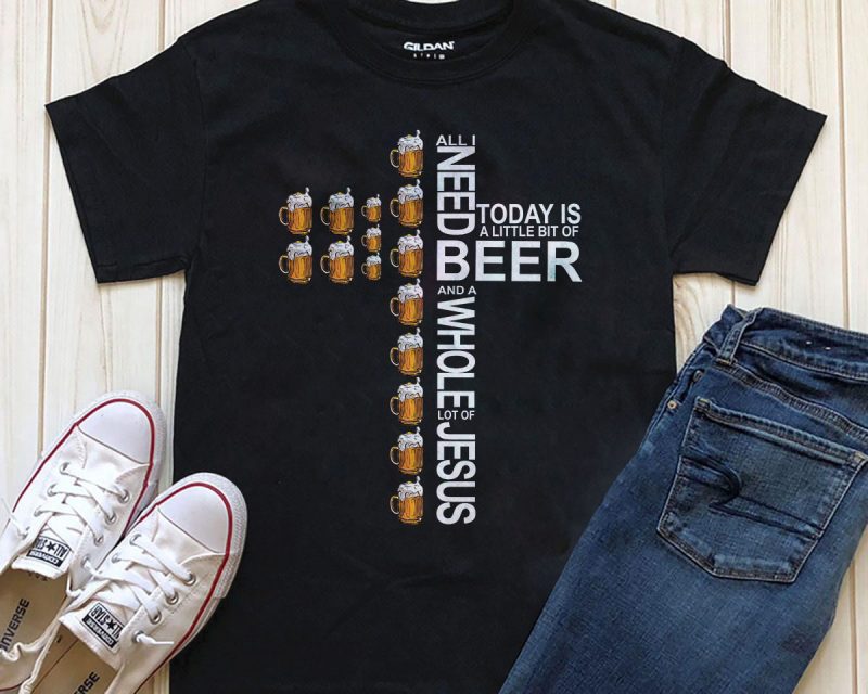 Jesus and beer buy t shirt design