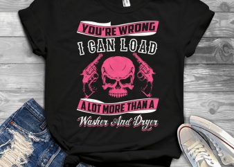 Funny Cool Skull Quote – T200 commercial use t-shirt design