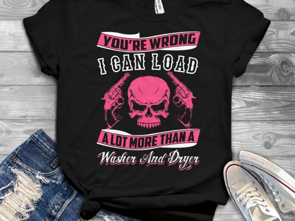 Funny cool skull quote – t200 commercial use t-shirt design