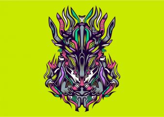 Alaza vector t-shirt design template