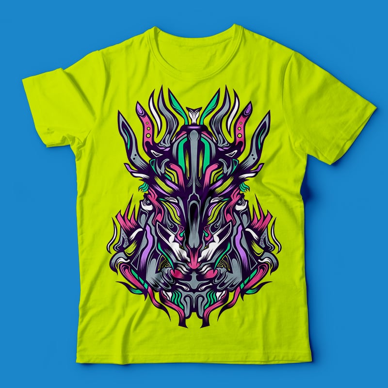 Alaza vector t-shirt design template tshirt design for merch by amazon