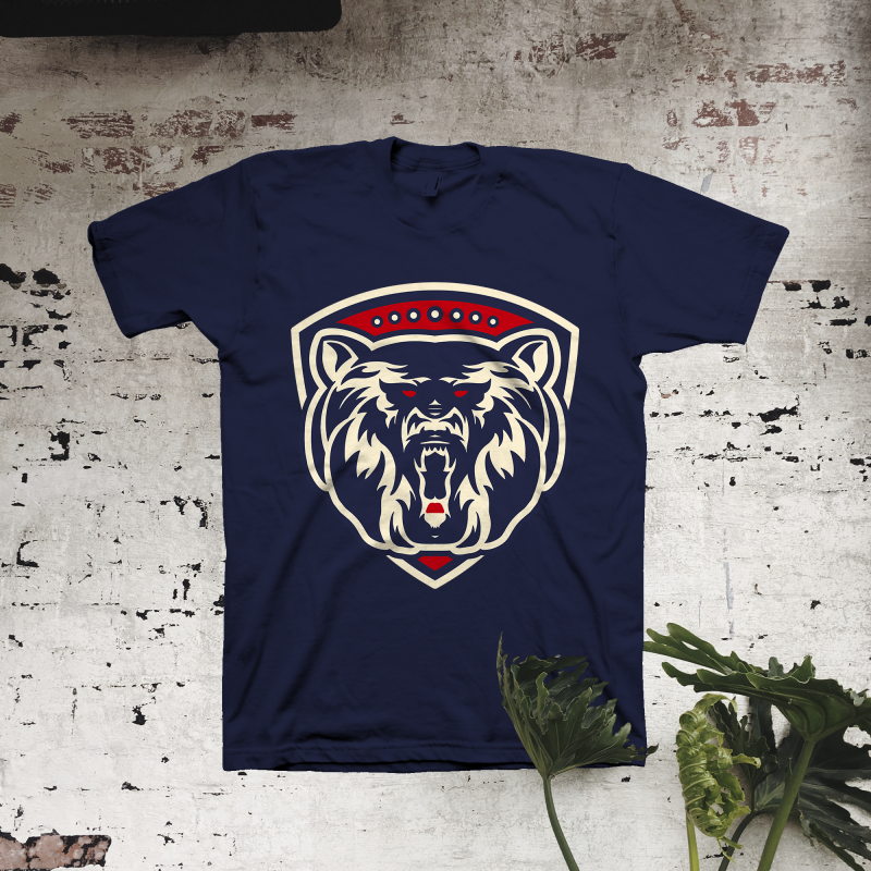 Be Stronger Bear buy t shirt design