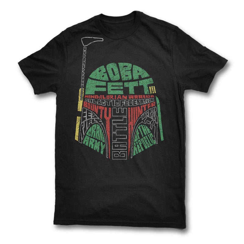 boba fett retro shirt
