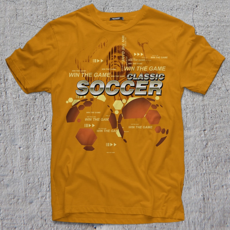 CLASSIC SOCCER buy t shirt design