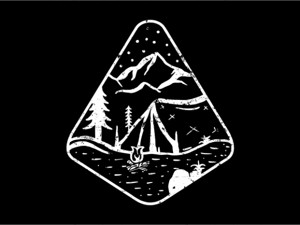 Campfire is better vector t-shirt design template Campfire is better vector t-shirt design template