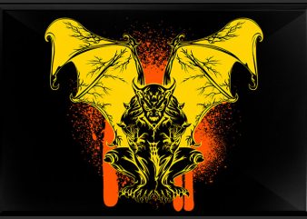 Gargoyle graphic t-shirt design