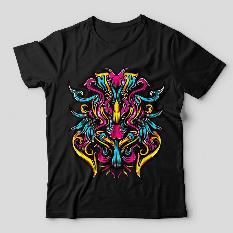 Givonic vector t-shirt design template tshirt design for merch by amazon