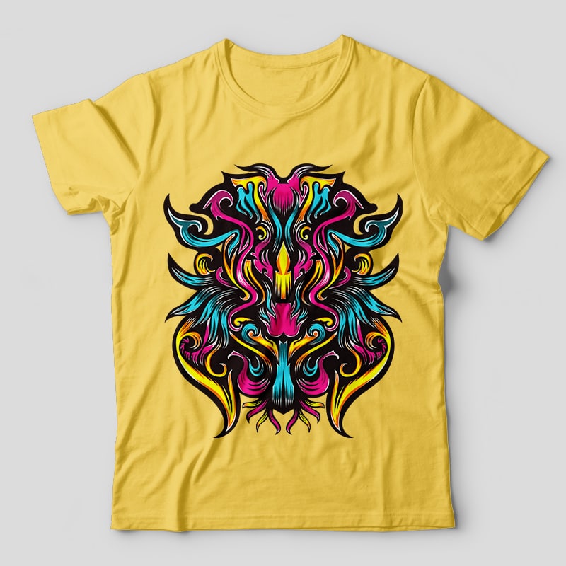 Givonic vector t-shirt design template tshirt design for merch by amazon