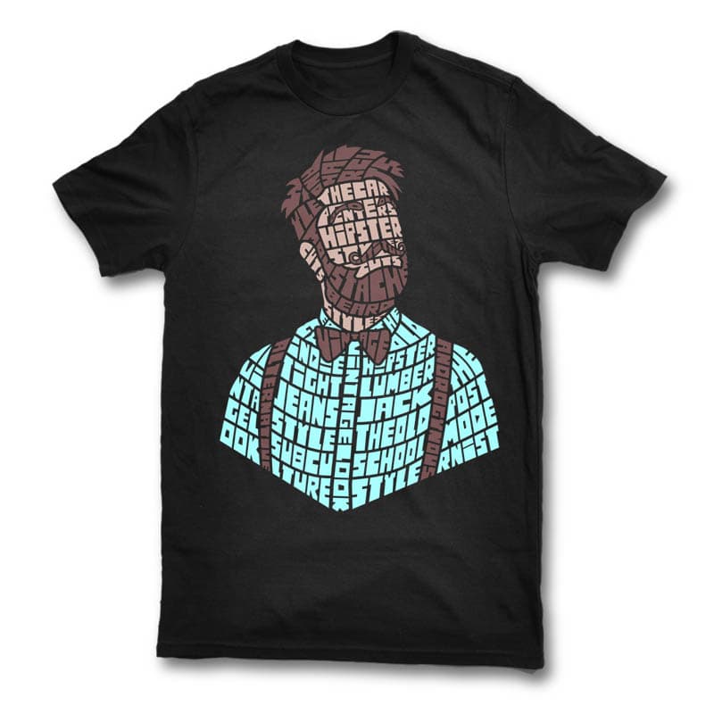 Hipster buy t shirt design