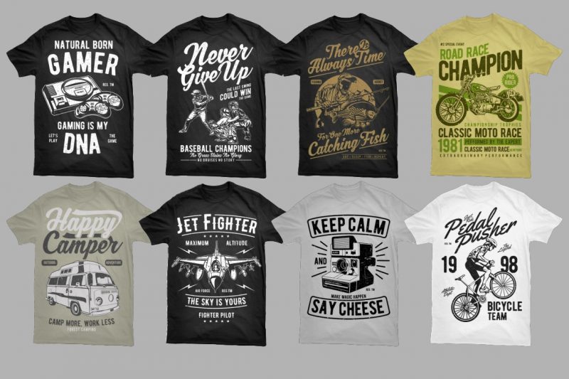 500 Tshirt Designs BUNDLE