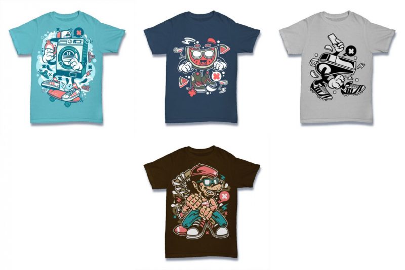100 t-shirt designs for sale