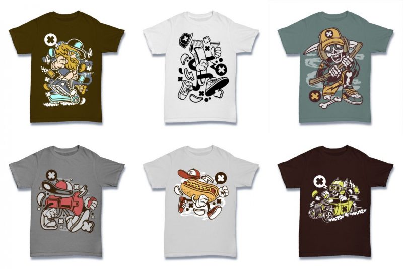 100 Tshirt Designs Bundle