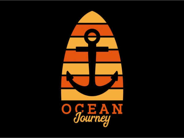 Ocean journey t shirt design for purchase