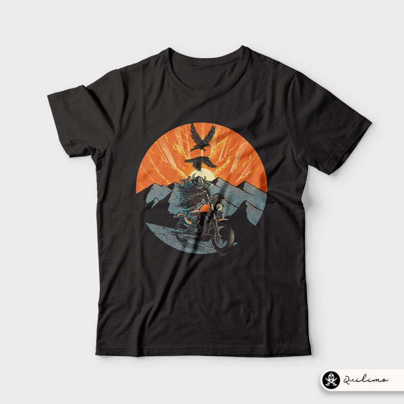 Viking Rider t shirt designs for teespring