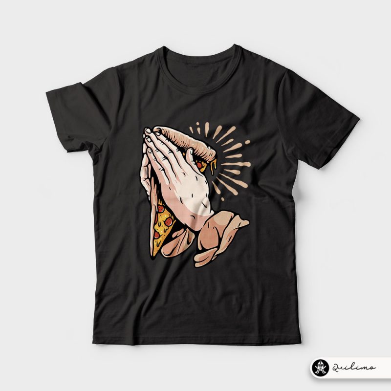 Pray for Pizza t shirt designs for teespring