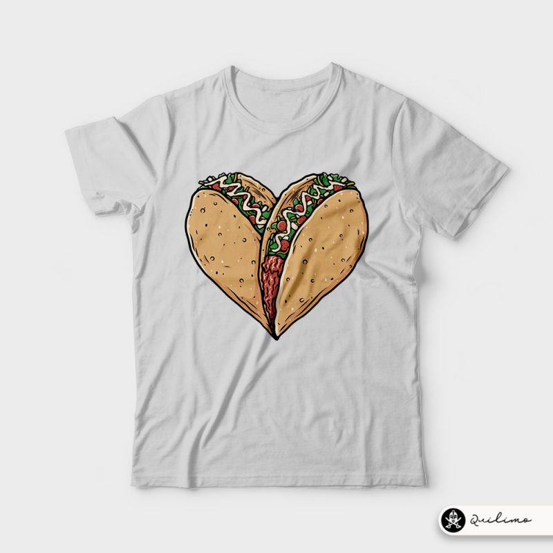 Tocos Lover t shirt designs for sale