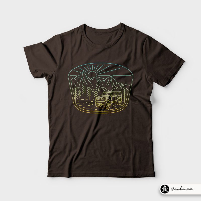 Expedition t-shirt designs for merch by amazon