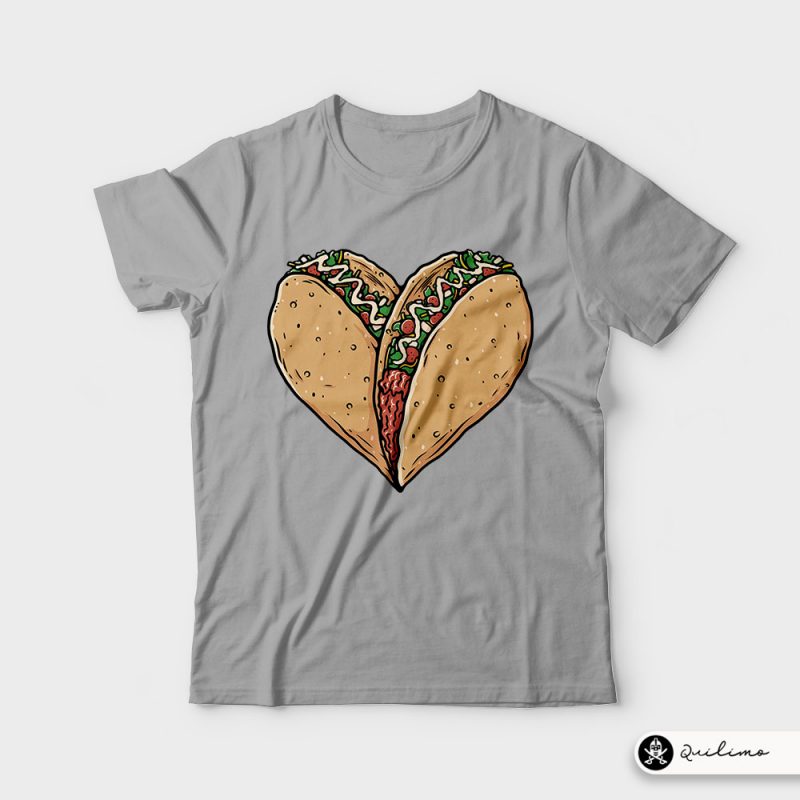 Tocos Lover t shirt designs for sale