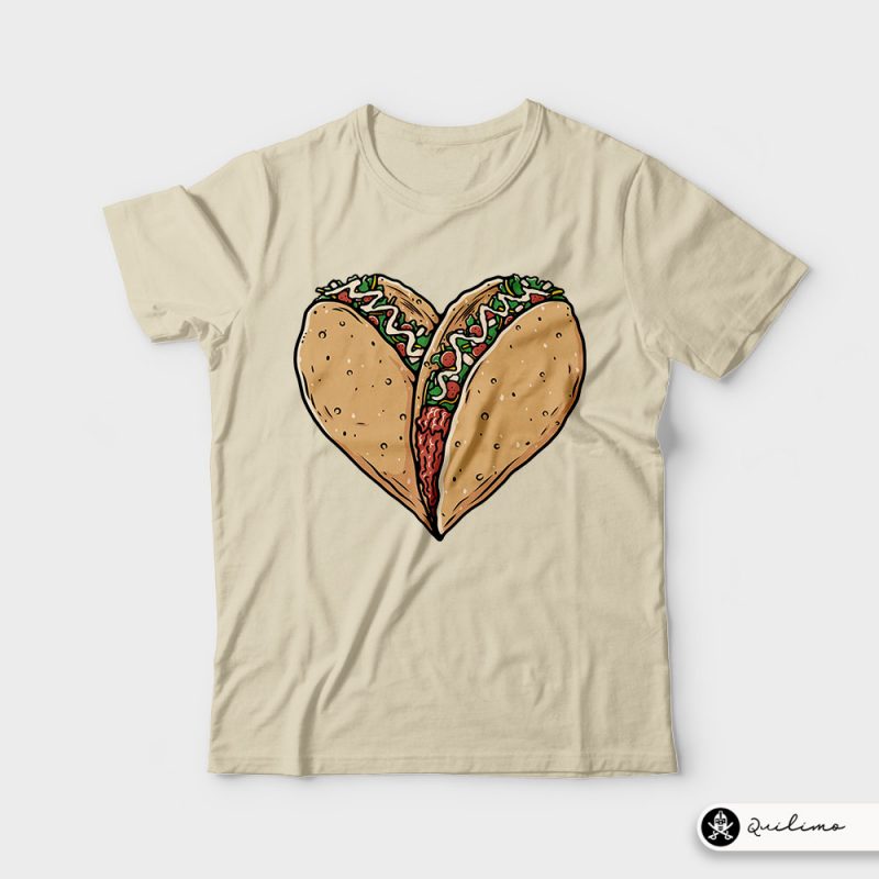 Tocos Lover t shirt designs for sale