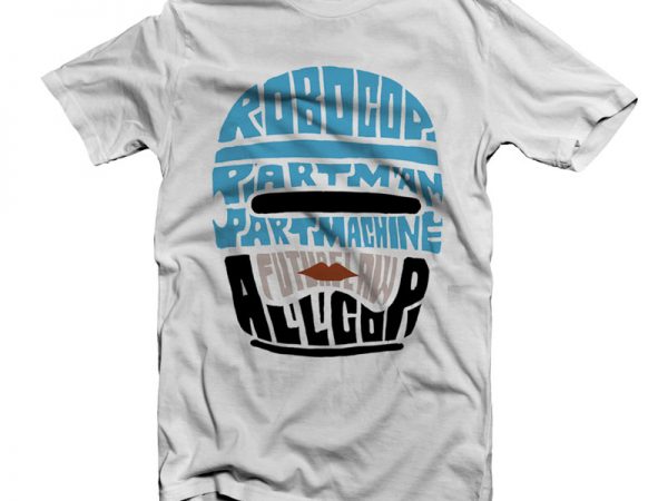 Robocop t shirt design for sale Robocop t shirt design for sale