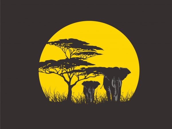 Sun africa tshirt design for sale