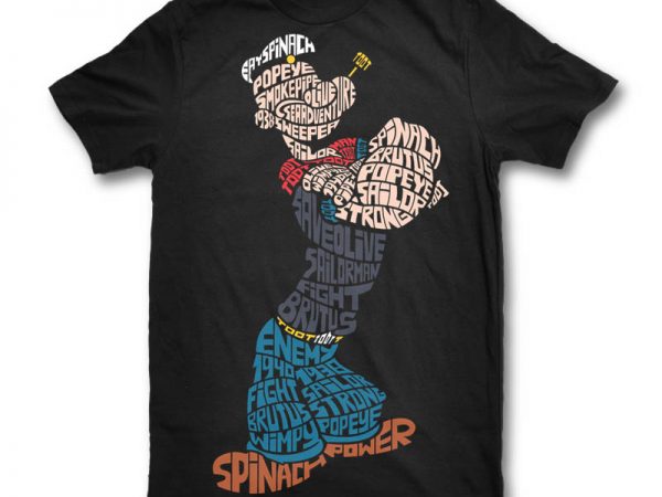 Sailorman design for t shirt t shirt design for download