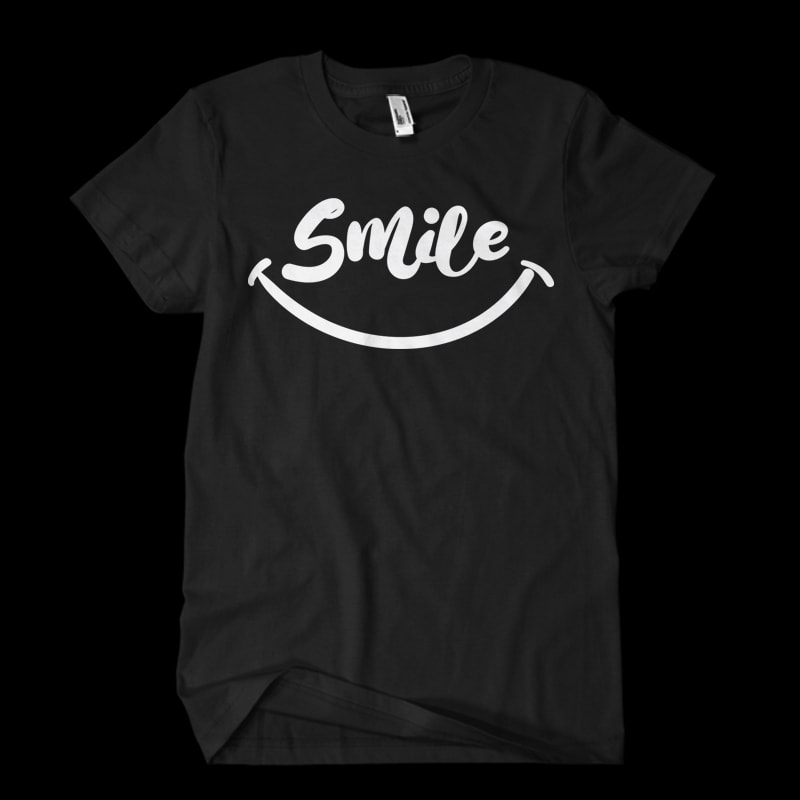 smile t shirt designs for sale