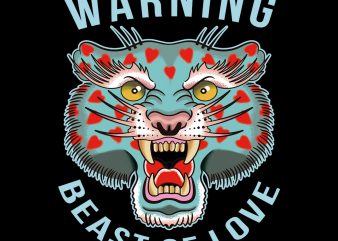 BEAST OF LOVE buy t shirt design