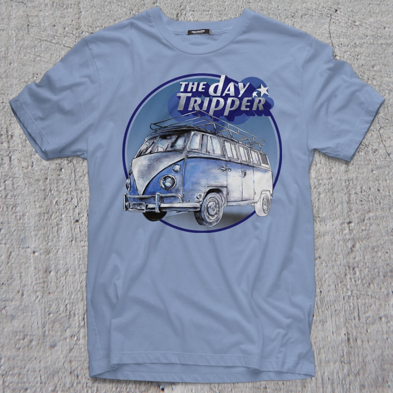 THE DAY TRIPPER buy t shirt design