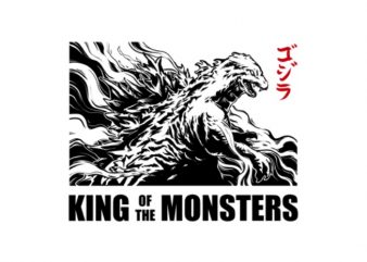 Godzilla 2019 Tshirt Design