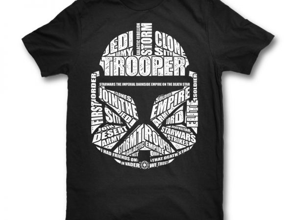 Trooper buy t shirt design