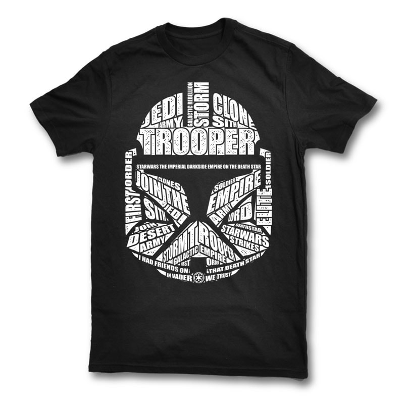 Trooper buy t shirt design