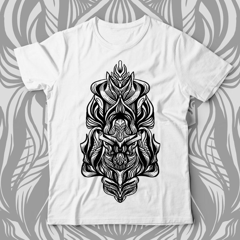 Worza t-shirt design template tshirt design for merch by amazon