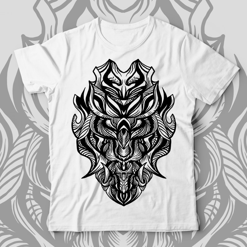 Zenrra t-shirt design template tshirt design for merch by amazon