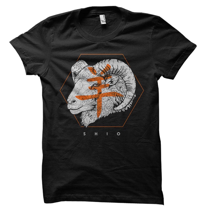 Shio Vector t-shirt design tshirt-factory.com