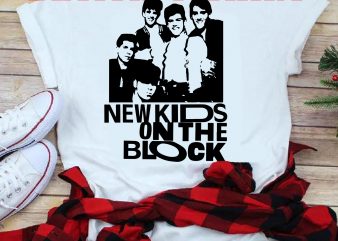 New kids on the block svg,new kids on the block tshirt design for sale