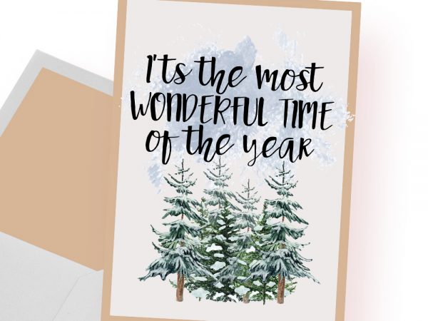 It’s the most wonderful time of the year christmas t-shirt design png