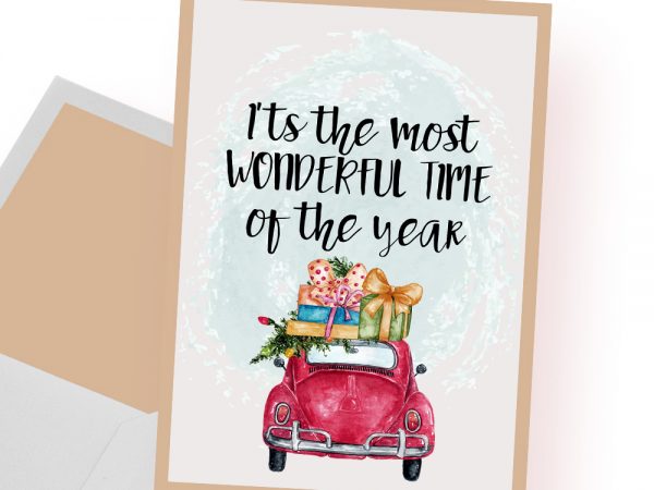 It’s the most wonderful time of the year christmas t-shirt design png