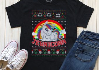 Unicorn T-shirt design download PNG PSD files