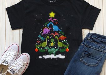 Amazing Christmas tree PNG t-shirt designs graphic