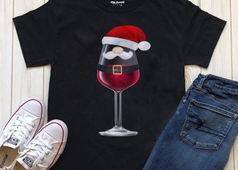 Wine glass t-shirt digital download PNG PSD